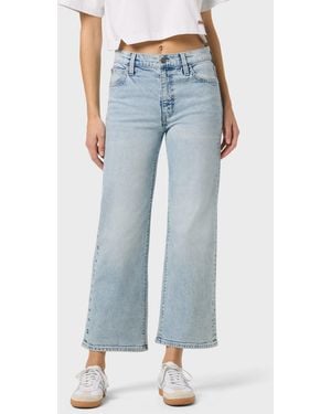 Hudson Jeans Rosalie Wide Leg Ankle - Blue