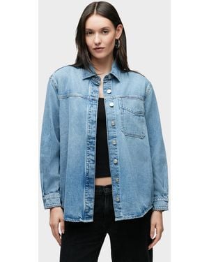 Hudson Jeans Shacket - Blue