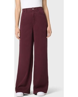 Hudson Jeans Jolene Wide Leg - Red