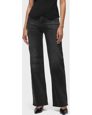 Hudson Jeans Rosalie Wide Leg "32 Inseam - Black