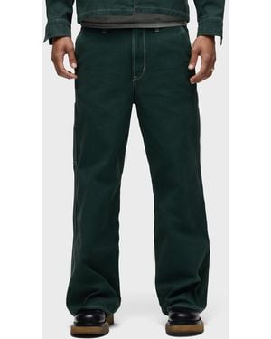Hudson Jeans Luca Wide Leg Carpenter - Green