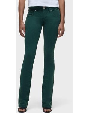 Hudson Jeans Beth Flap Pocket Baby Bootcut - Green
