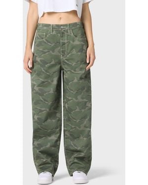 Hudson Jeans Camo Barrel Jean - Green