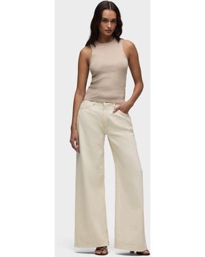 Hudson Jeans Jodie Loose Wide Leg - Natural