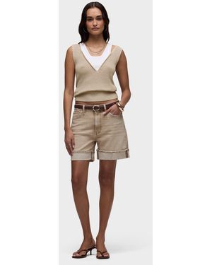 Hudson Jeans Rebel Relaxed Short - Natural