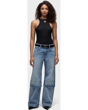 Hudson Jeans Rylee Layered Loose Straight - Blue