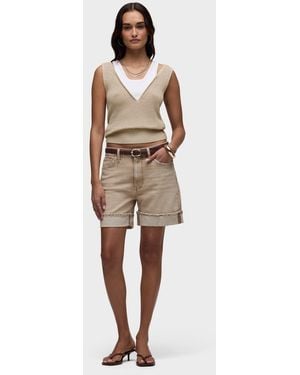 Hudson Jeans Rebel Relaxed Short - Natural