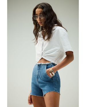 Hudson Jeans Harlow Darted Short - White