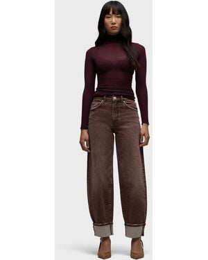 Hudson Jeans Aria Soft Curve Jean - Purple