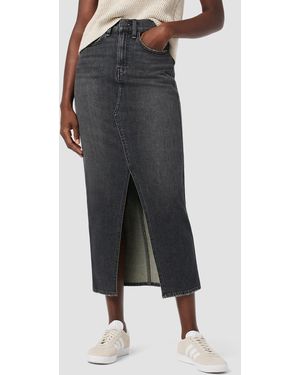 Hudson Jeans Reconstructed Skirt - Black