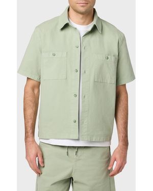 Hudson Jeans Camp Shirt - Green