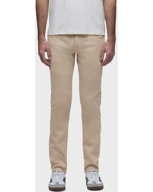Hudson Jeans Blake Slim Straight Twill Pant - Natural