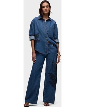 Hudson Jeans Rylee Loose Pant - Blue