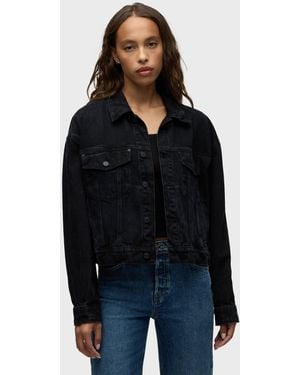 Hudson Jeans Brea Swing Trucker Jacket - Blue