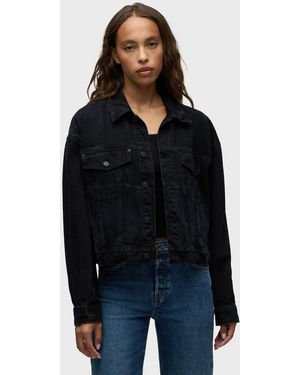 Hudson Jeans Brea Swing Trucker Jacket - Blue