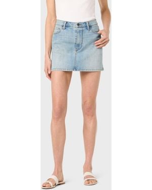 Hudson Jeans Mini Skirt - Blue