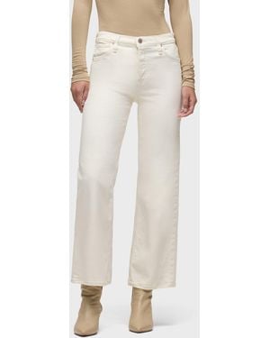 Hudson Jeans Rosie Wide Leg Ankle - Natural