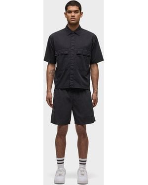 Hudson Jeans Nylon Drawstring Short - Black