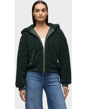 Hudson Jeans Zip Up Jacket - Black