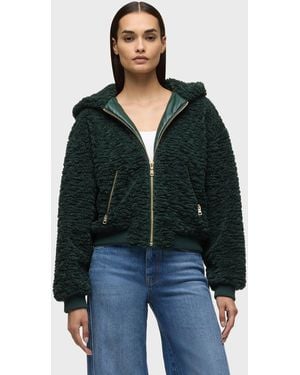 Hudson Jeans Zip Up Jacket - Black