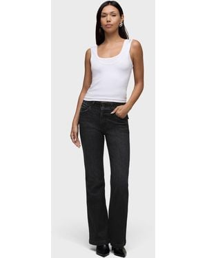 Hudson Jeans Dana Flare - White
