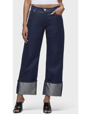 Hudson Jeans Rosie Wide Cuff - Blue