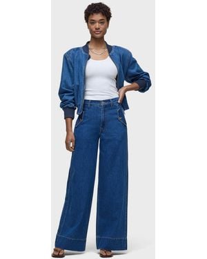Hudson Jeans James Trouser Wide Leg - Multicolour