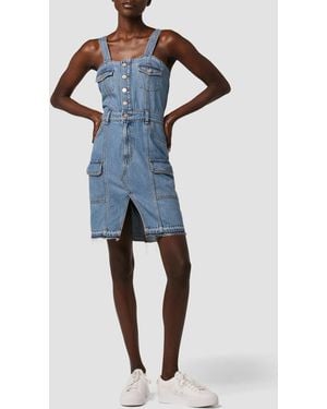Hudson Jeans Cargo Reconstructed Dress - Blue