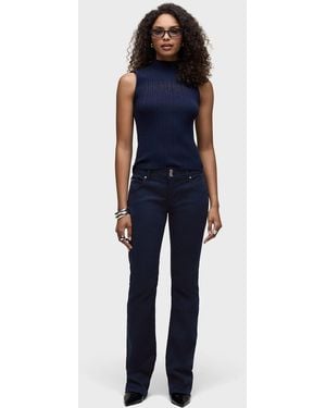 Hudson Jeans Beth Flap Pocket Baby Bootcut - Blue