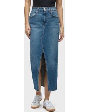 Hudson Jeans Reconstructed Skirt - Blue