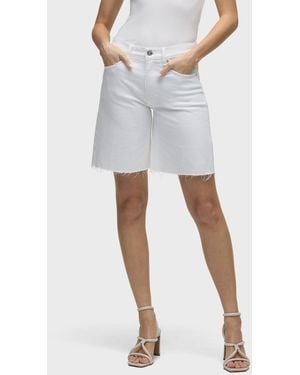 Hudson Jeans London Long Short - White