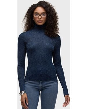Hudson Jeans Tanya Turtleneck - Blue