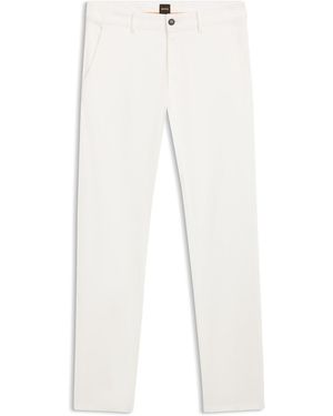 BOSS Slim-Fit Chinos - White