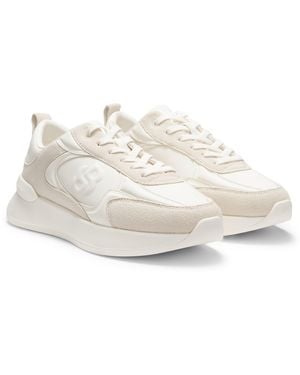 BOSS White Women's Sneakers Size 10