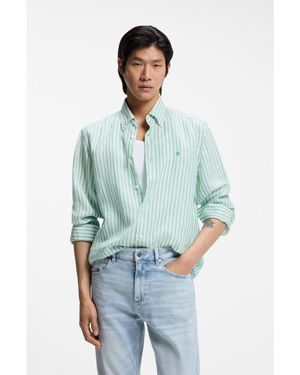 BOSS Regular-Fit Shirt - Green