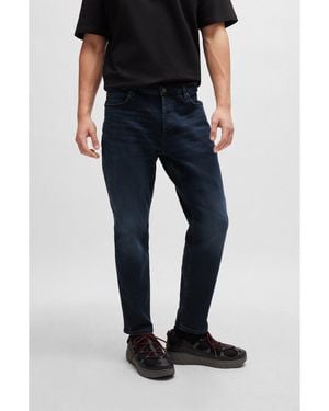 HUGO 634 Tapered Fit Jeans - Blue