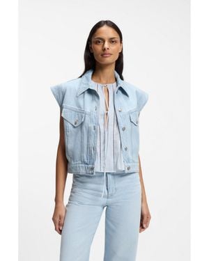BOSS Regular-Fit Vest - Blue