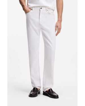 BOSS Five-Pocket Jeans - White
