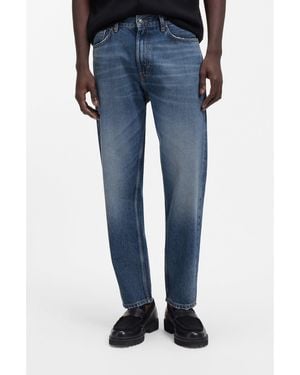 HUGO Relaxed-Fit Jeans - Blue