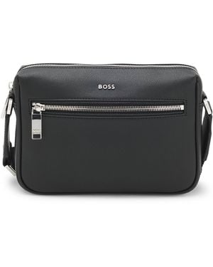 BOSS Crossbodytas Met Logoletters - Zwart