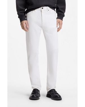 HUGO Slim-Fit Jeans - White