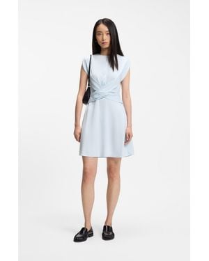 BOSS Light Blue Women's Business Dresses Size 2