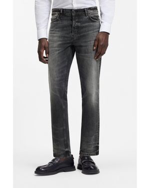 HUGO Tapered-Fit Jeans - Grey