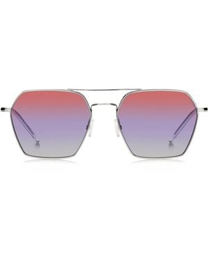 BOSS Gafas De Sol Con Doble Puente Y Lentes - Morado
