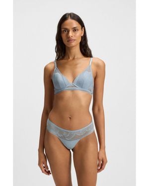BOSS Thong - Blue
