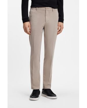 BOSS Light Beige Men's Casual Pants Size 30/32 - Natural