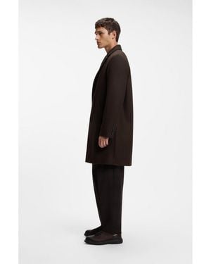 HUGO Regular-Fit Coat - Black