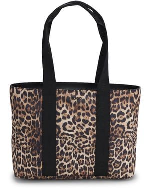 HUGO Patterned Women's Tote Bags Size Pcs. - Black