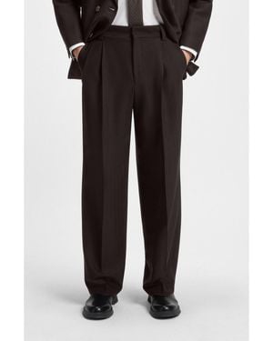 HUGO Modern-Fit Trousers - Black