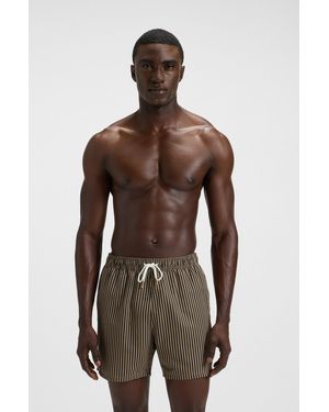 BOSS Khaki Men's Swim Shorts Size M - Brown